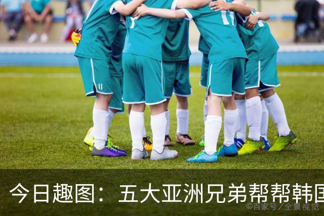 今日趣图：五大亚洲兄弟帮帮韩国❌️韩国出线概率高达94%✅️